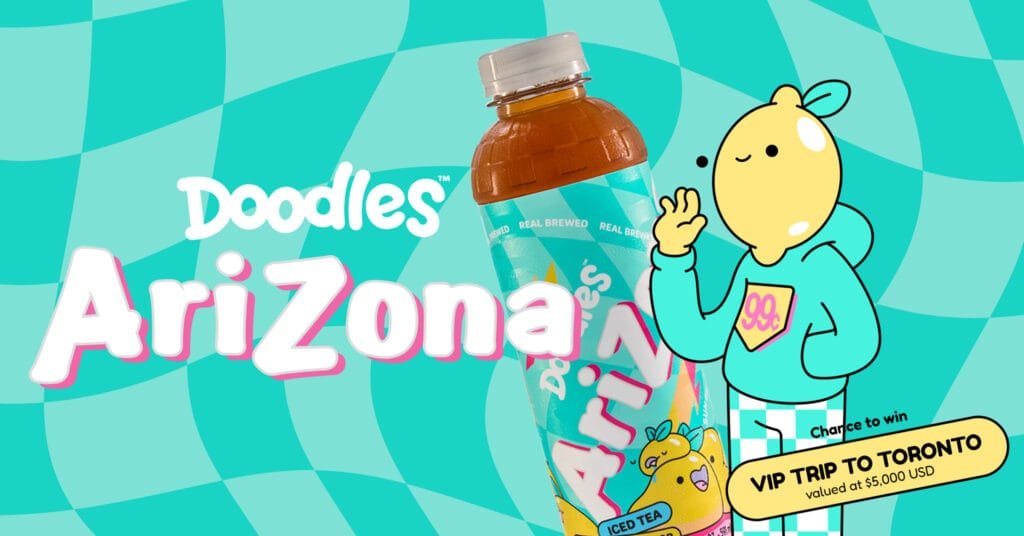 AriZona Debut Exclusive Doodles Iced Tea & VIP Giveaway Thumbnail