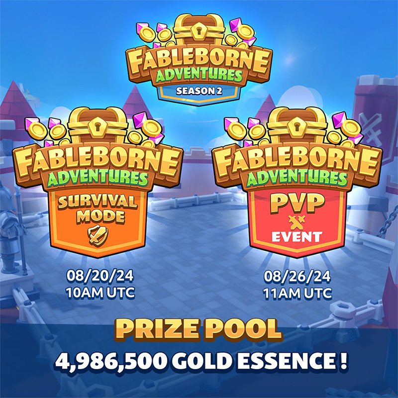 Fableborne Adventures Season 2 Prize Pool