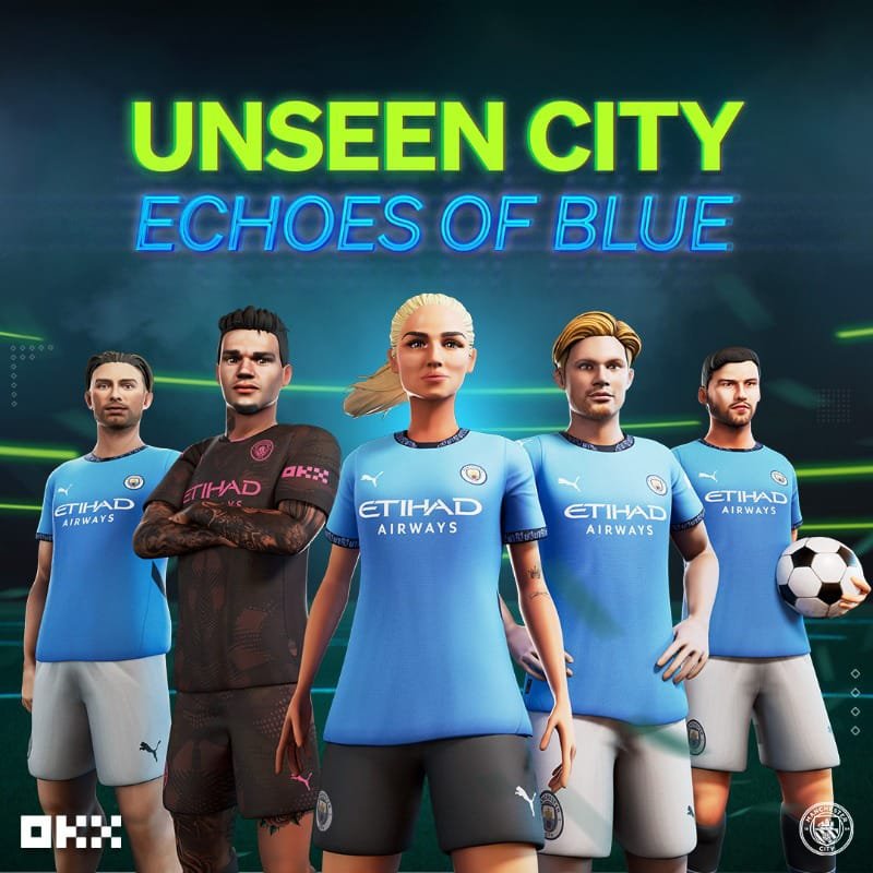 OKX Manchester City Digital Escape Room Virtual Avatars