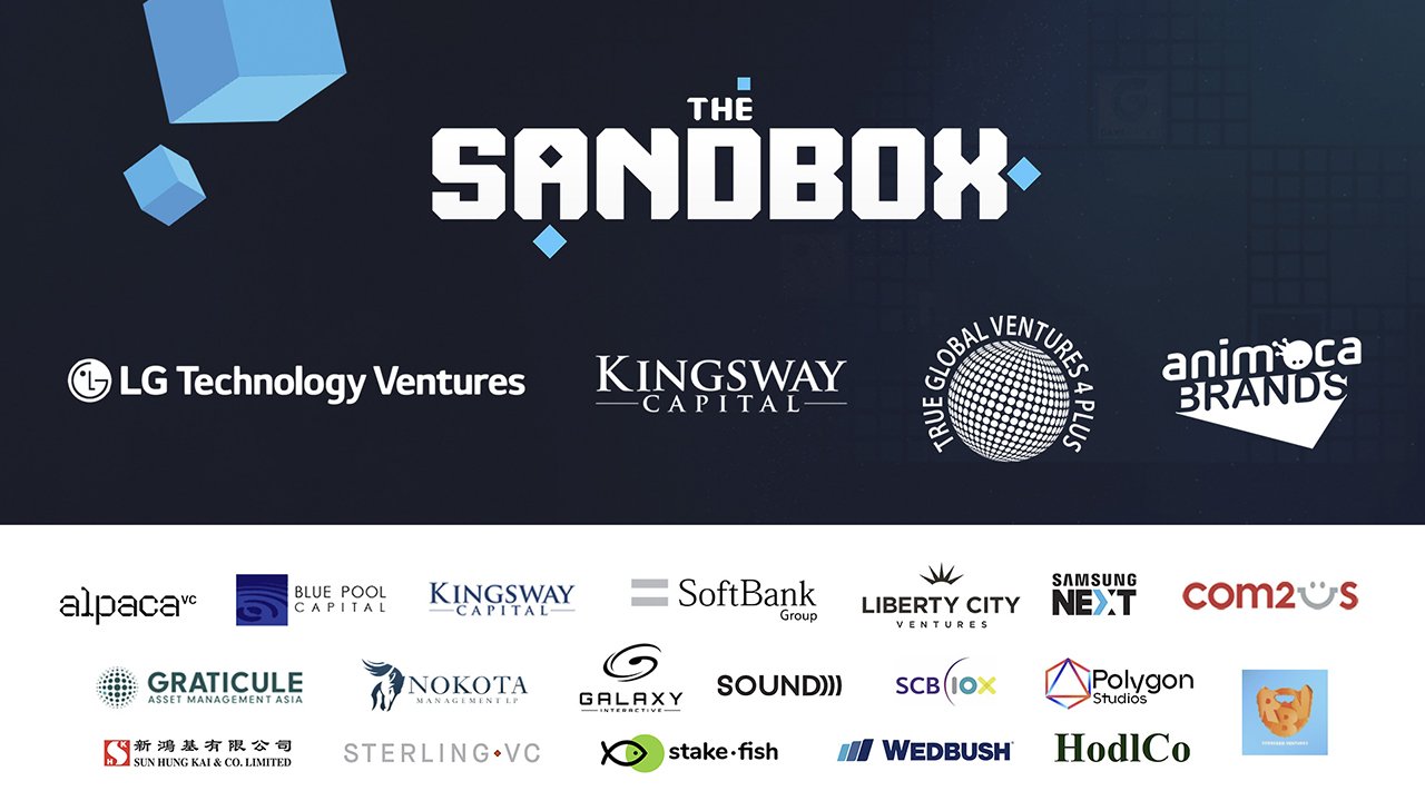 The Sandbox Raise $20M, Secure $1B Valuation Funding Partners