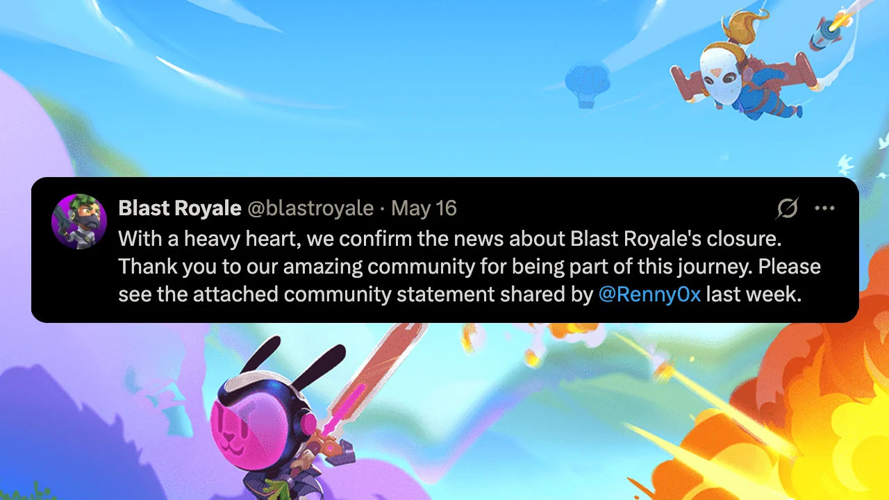 Blast Royale Close Down - Announcement