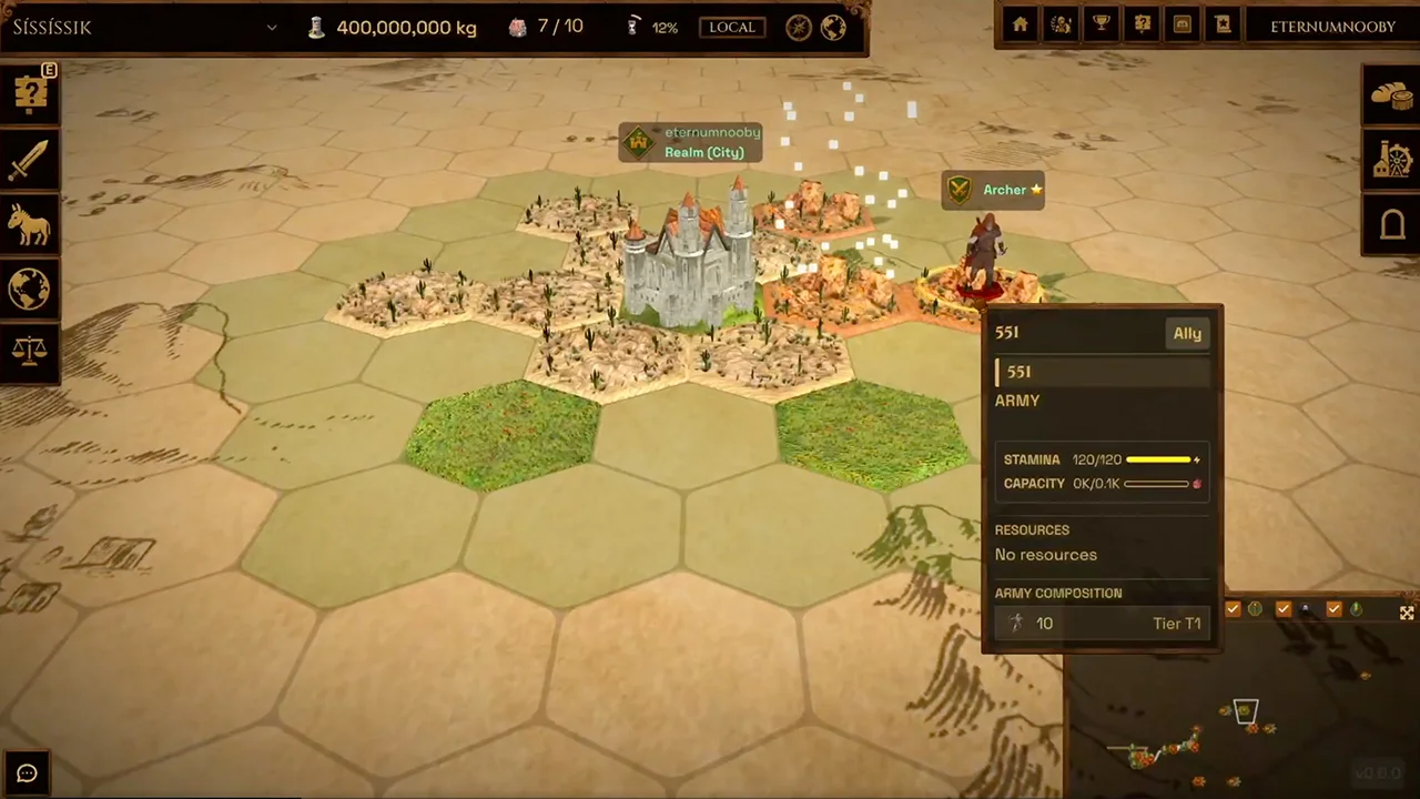 Eternum Season 1 - In-Game Screenshot