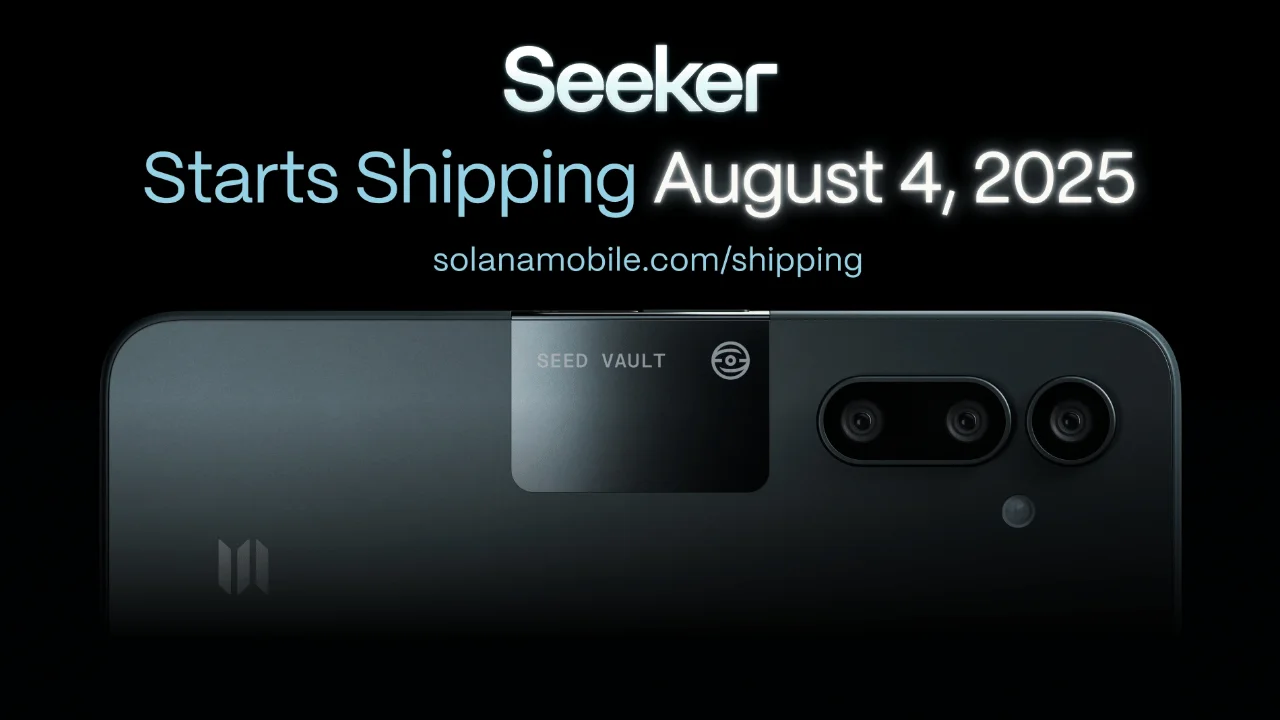 Solana Seeker Smartphone to Ship on August 4